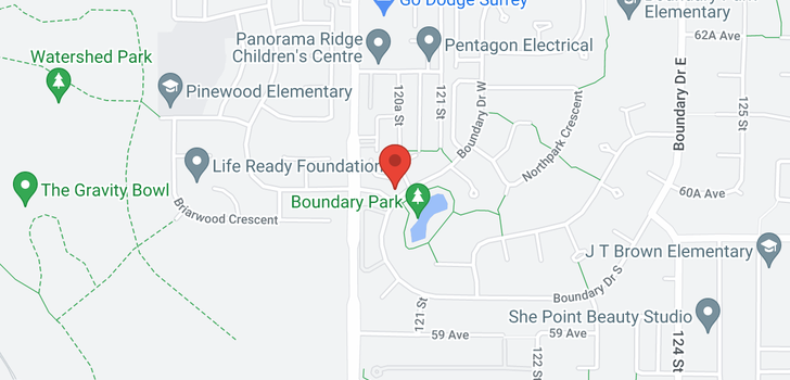 map of 10 6061 W BOUNDARY DRIVE